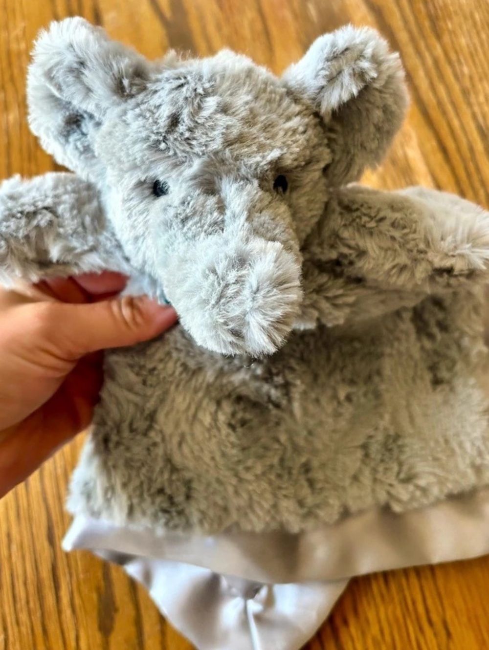 Cloud Island Elephant Small Security Blanket